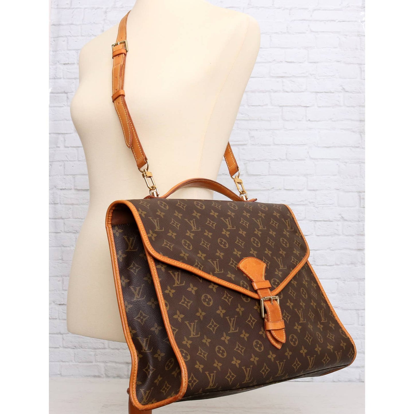 Louis Vuitton Beverly Bel Air Monogram Crossbody Messenger Bag