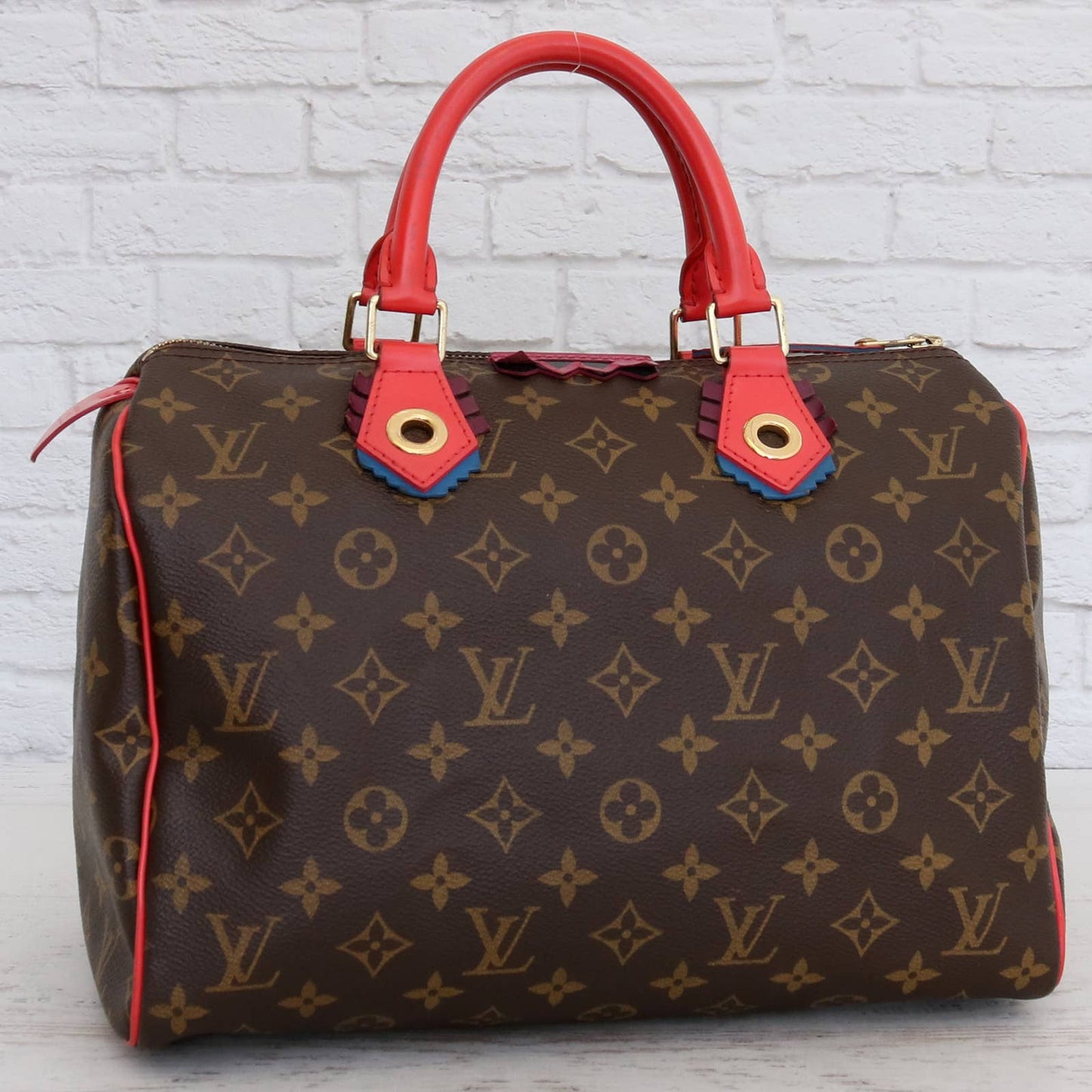 Louis Vuitton Totem Speedy 30 Monogram RARE Satchel