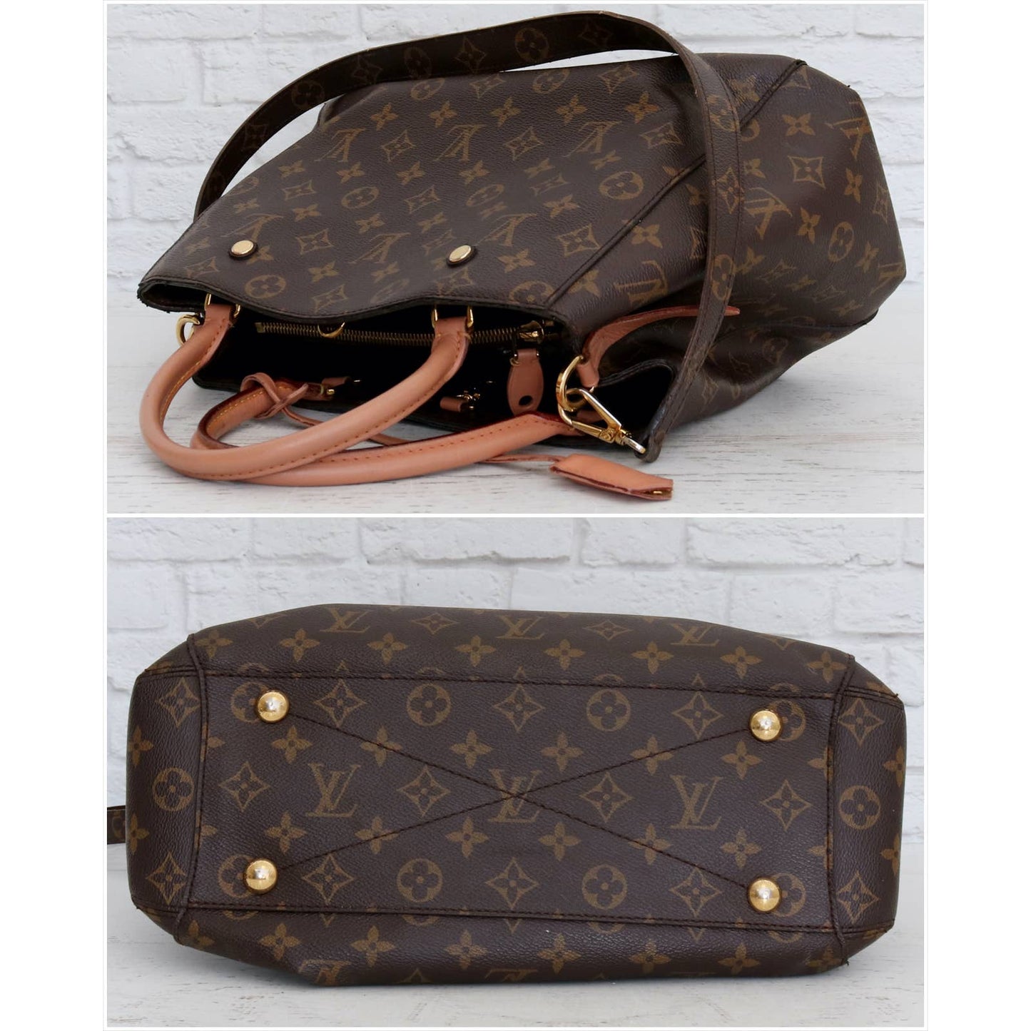 Louis Vuitton Montaigne MM Monogram Satchel & Shoulder Bag