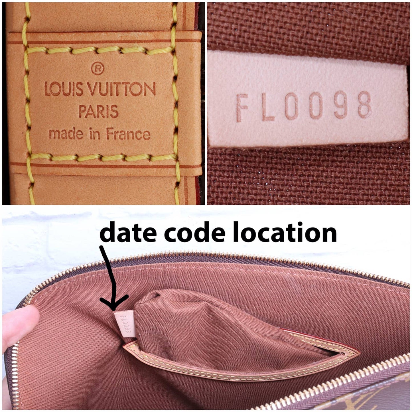 Louis Vuitton Alma MM Satchel Monogram