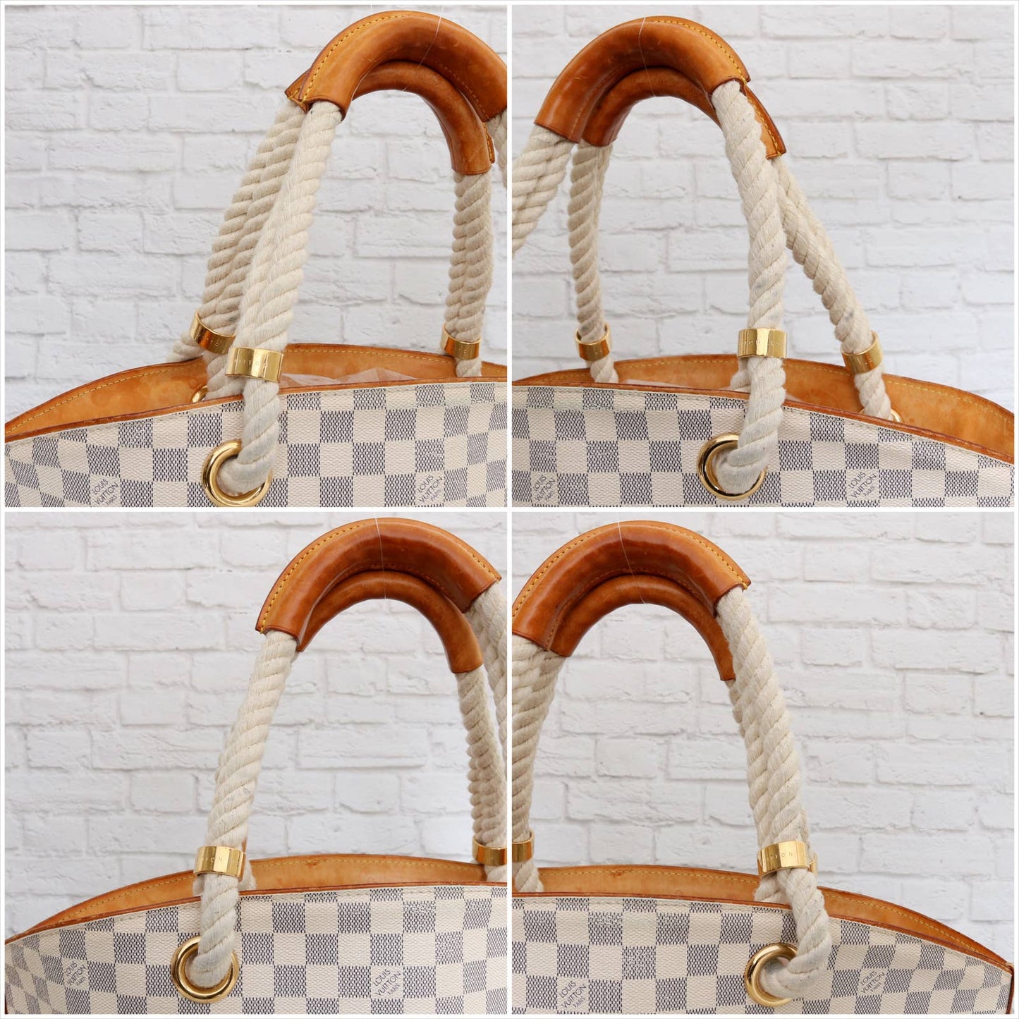 Louis Vuitton Pampelonne GM Damier Azur Large Tote