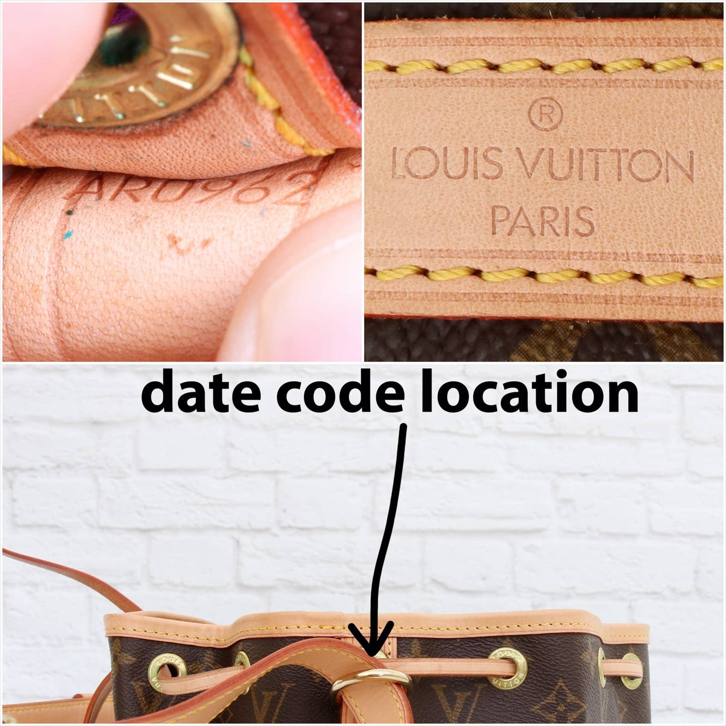 Louis Vuitton Petit Noé Monogram Shoulder Bag Bucket