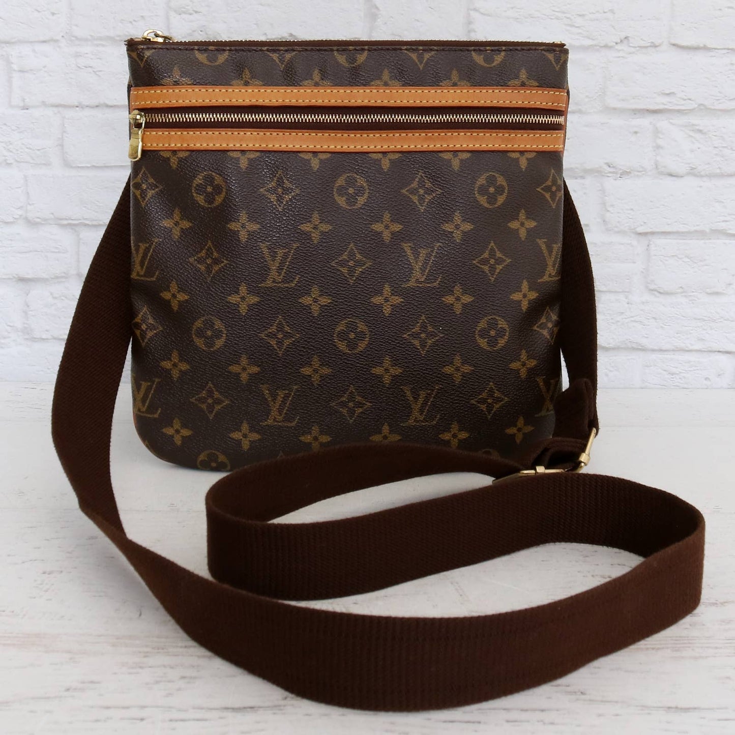 Louis Vuitton Pochette Bosphore Monogram Crossbody