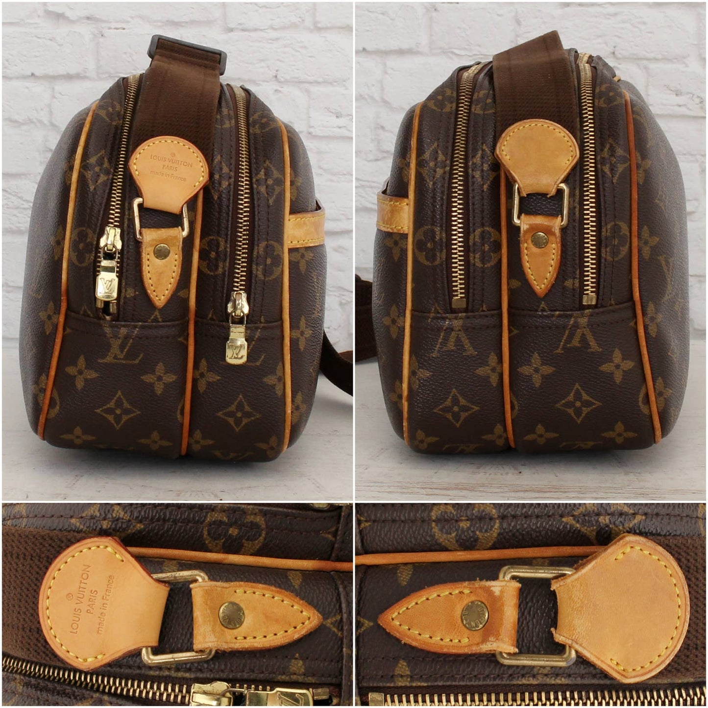 Louis Vuitton Reporter PM Monogram Crossbody & Shoulder Bag