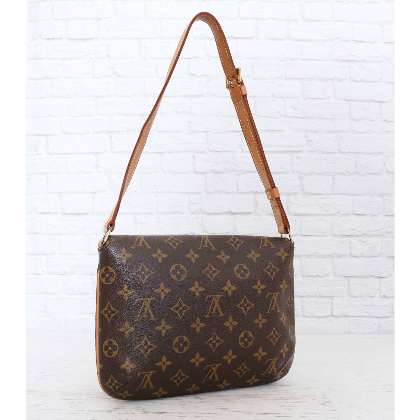 Louis Vuitton Musette Tango Short Monogram Shoulder Bag