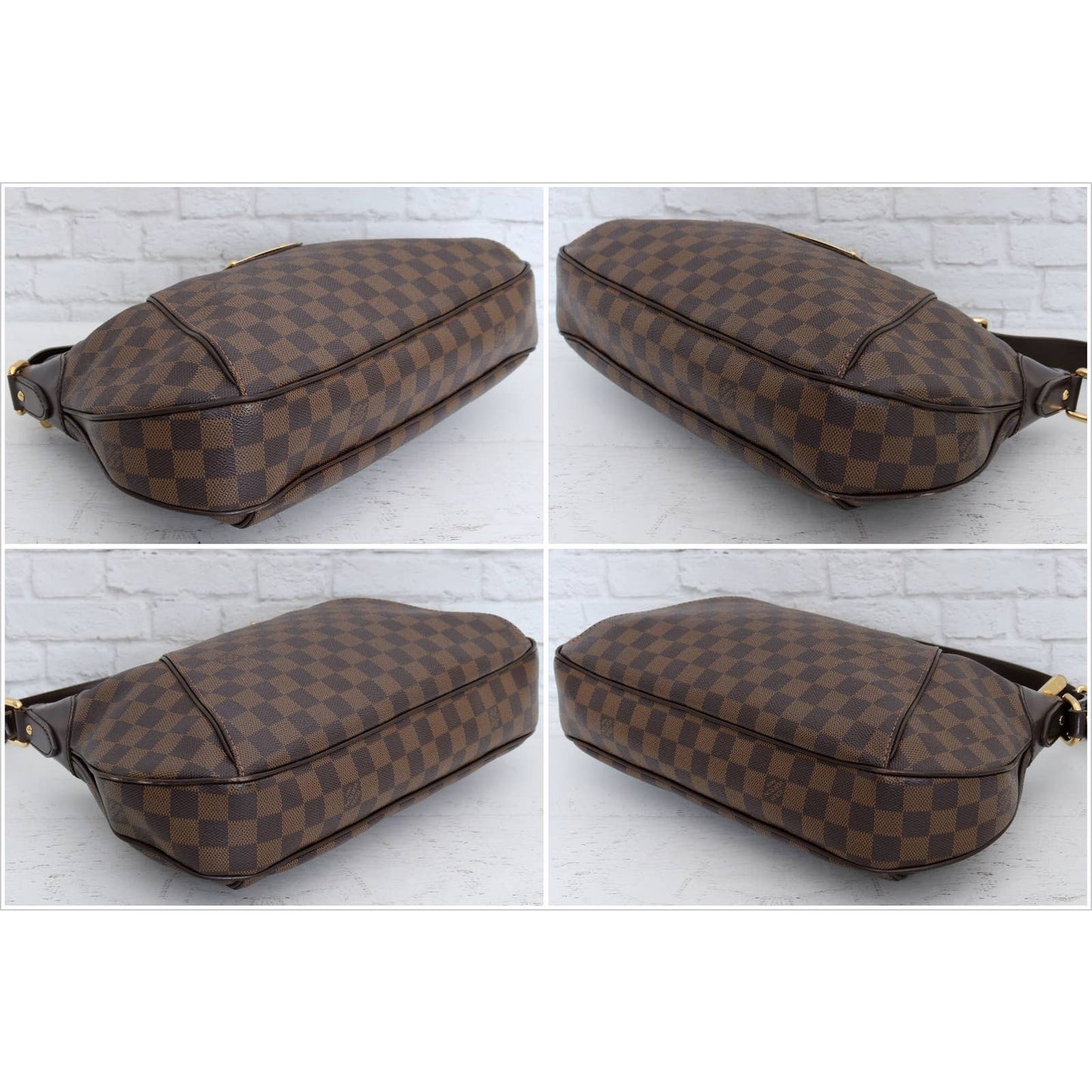 Louis Vuitton Thames GM Damier Ebene Hobo Shoulder Bag