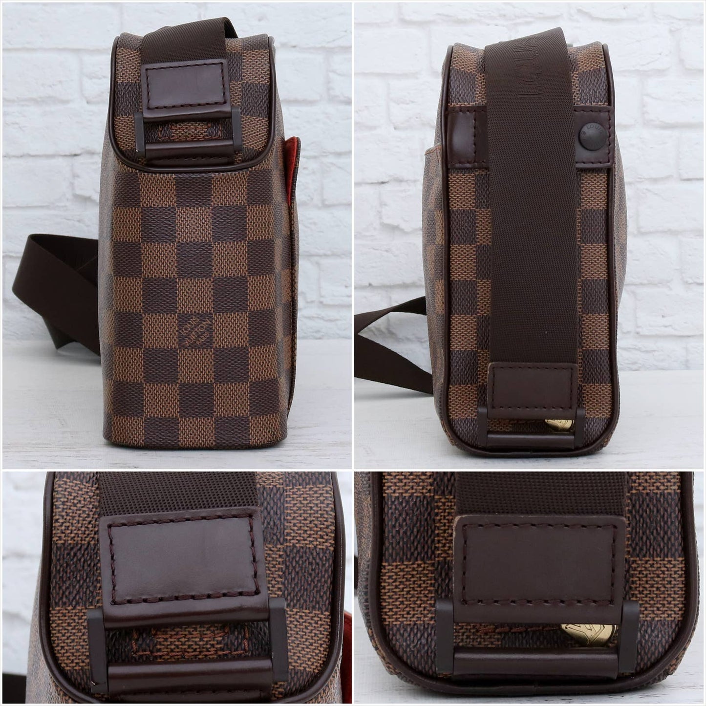 Louis Vuitton Olav PM Damier Ebene Crossbody & Shoulder Bag