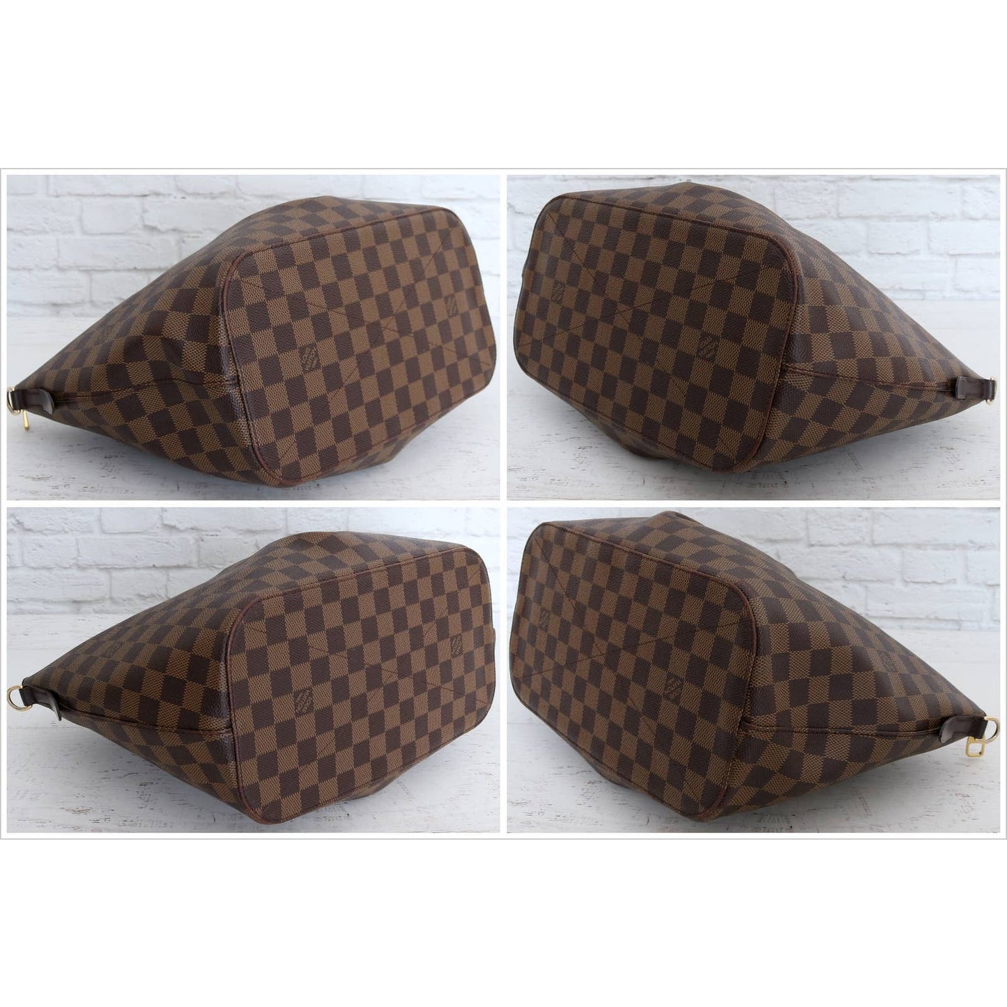 Louis Vuitton Siena MM Damier Ebene Satchel Crossbody