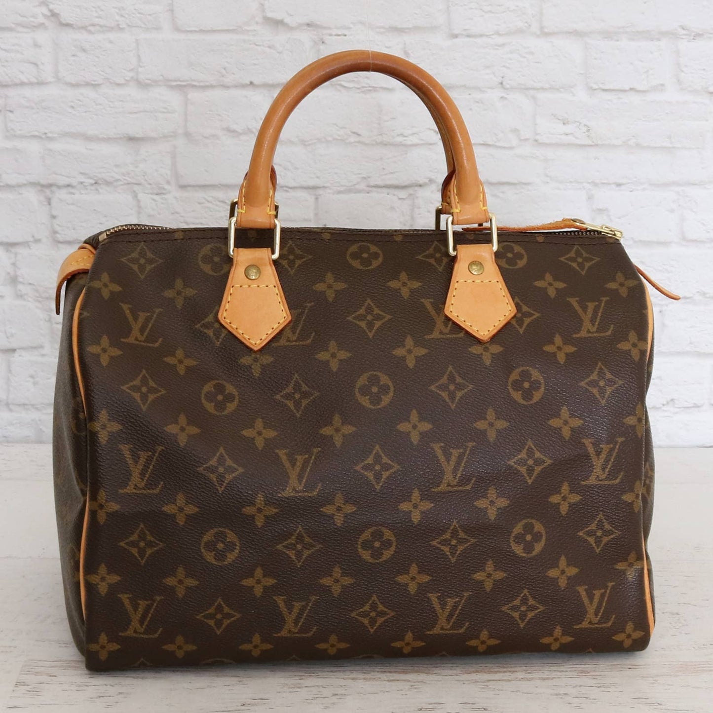 Louis Vuitton Speedy 30 Monogram Boston Satchel