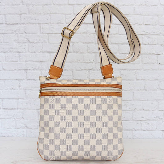 Louis Vuitton Pochette Bosphore Damier Azur Crossbody