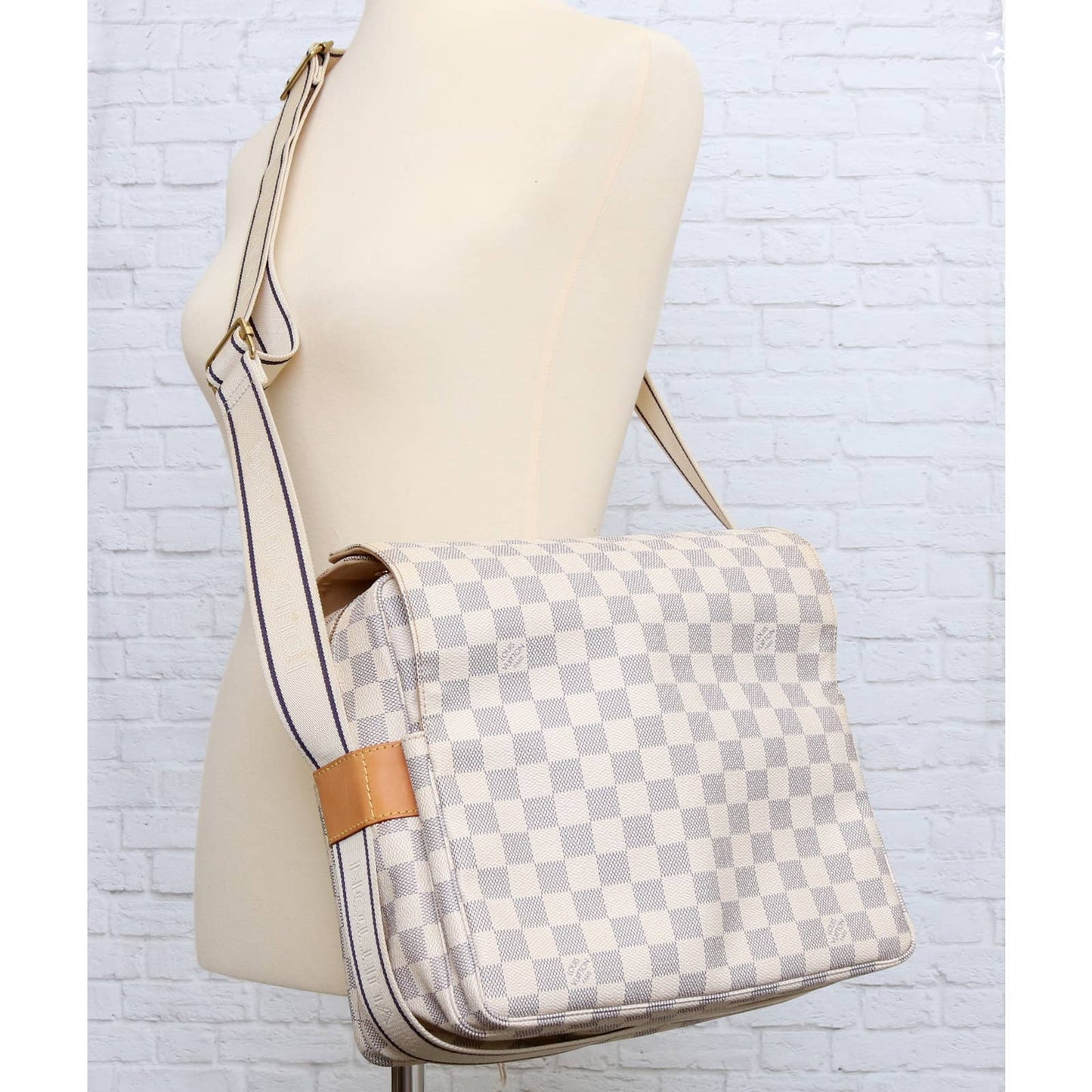 Louis Vuitton Naviglio Damier Azur Crossbody