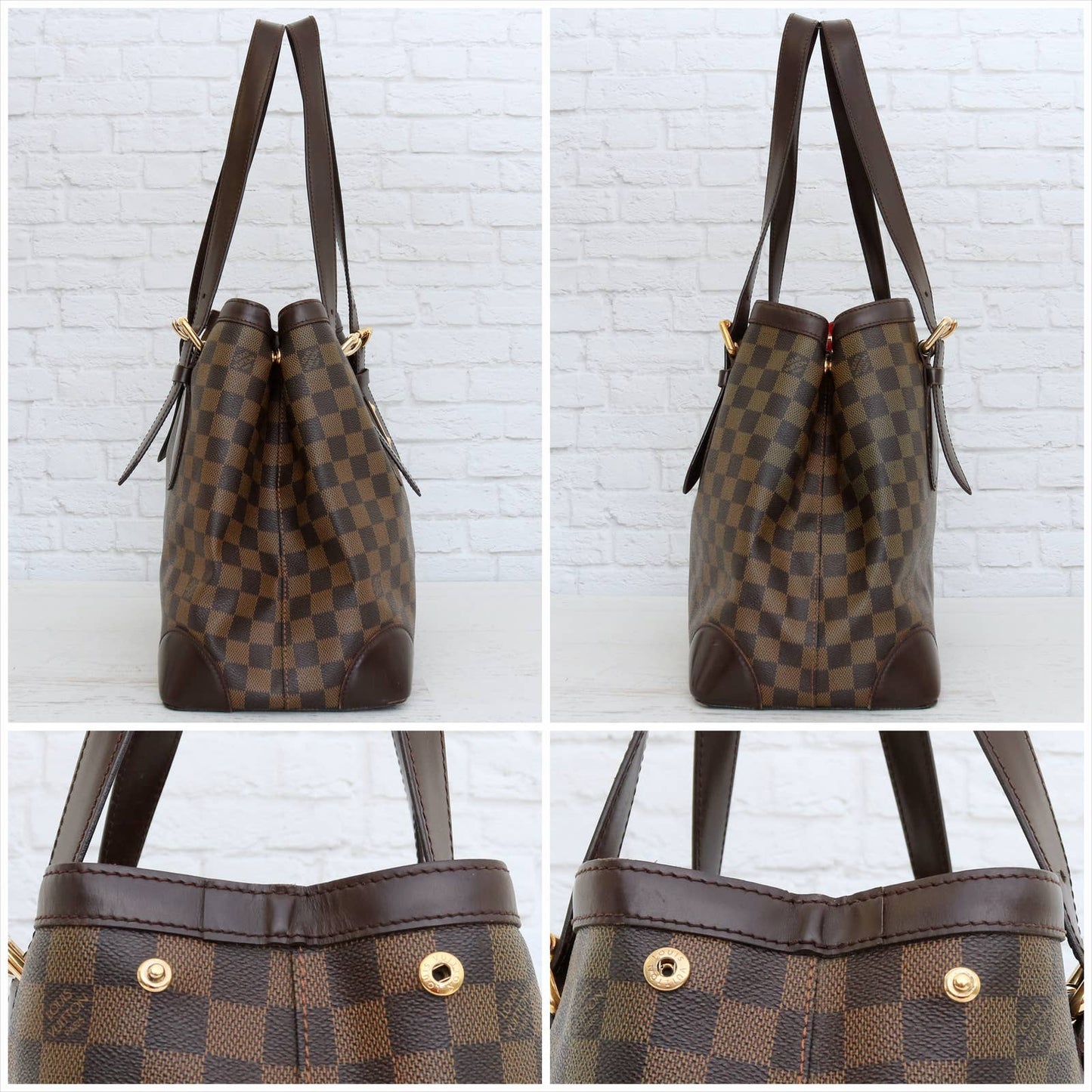 Louis Vuitton Hampstead MM Damier Ebene Tote