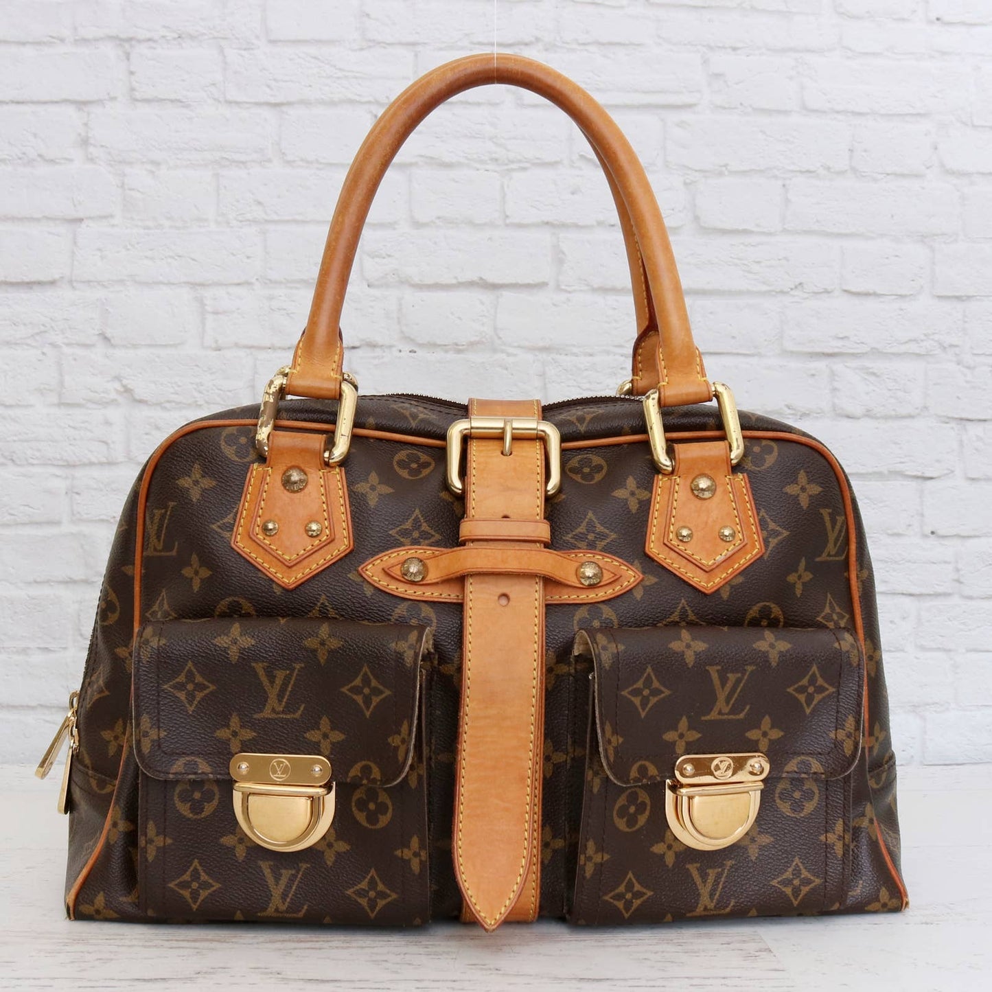 Louis Vuitton Manhattan GM Monogram Shoulder Bag