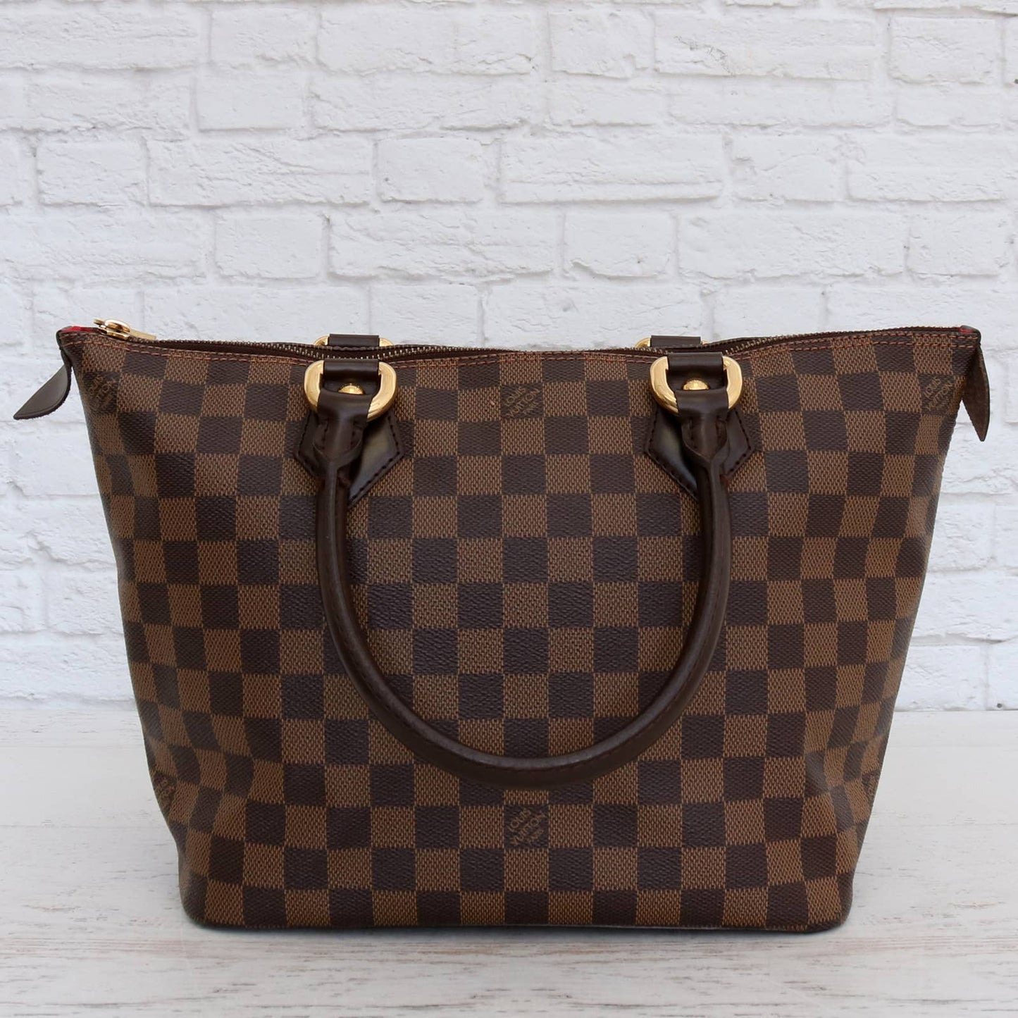 Louis Vuitton Saleya PM Tote Damier Ebene Shoulder Bag