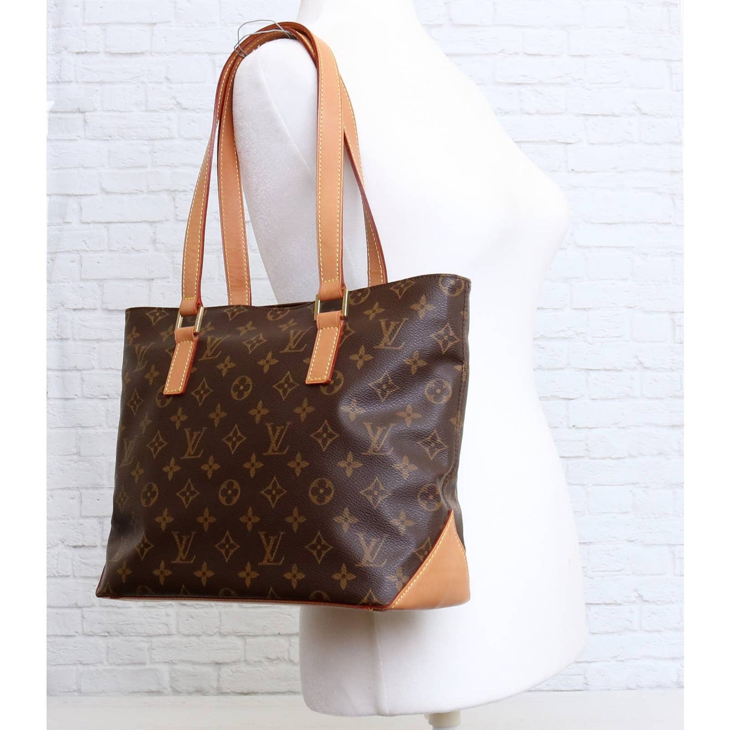 Louis Vuitton Cabas Piano Monogram Tote Shoulder Bag