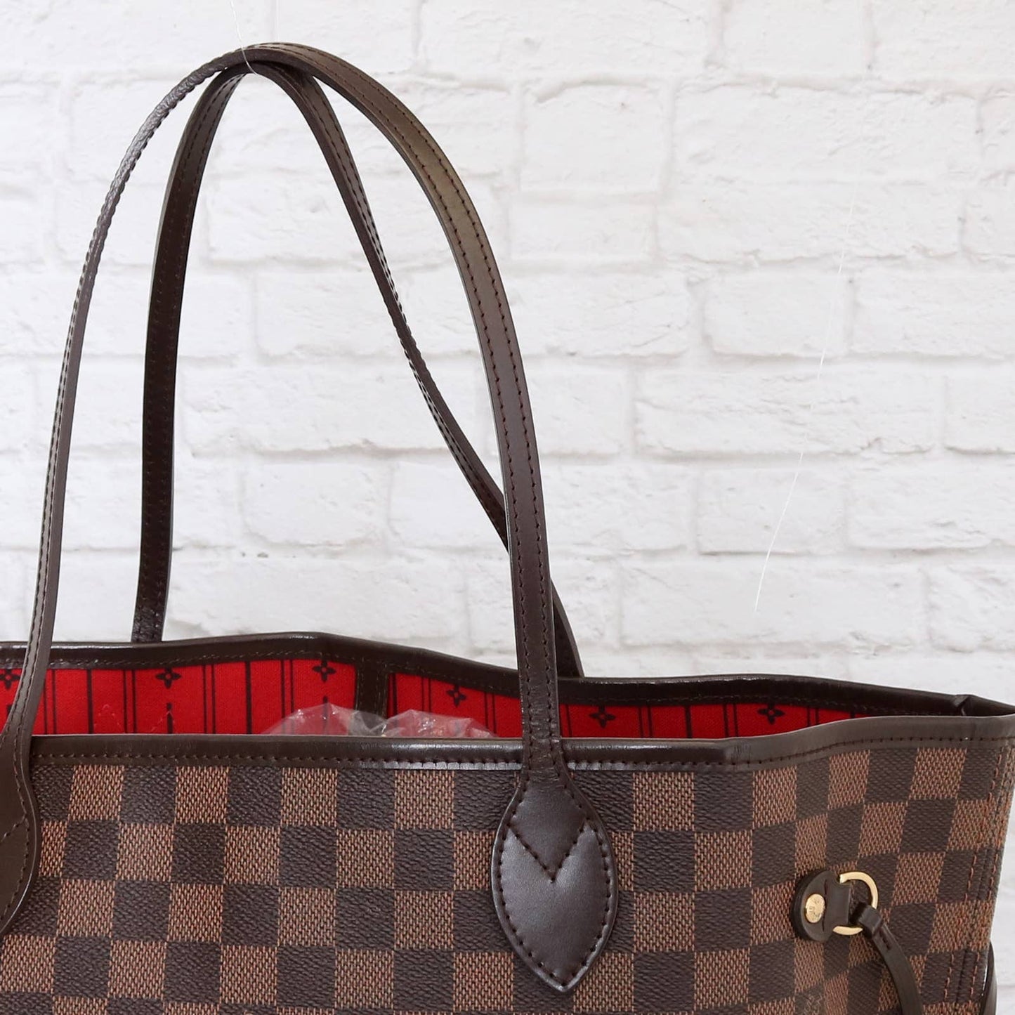 Louis Vuitton Neverfull MM Damier Ebene Tote