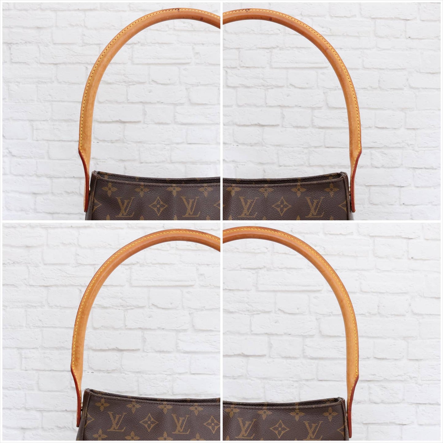 Louis Vuitton Looping MM Monogram Shoulder Bag Tote