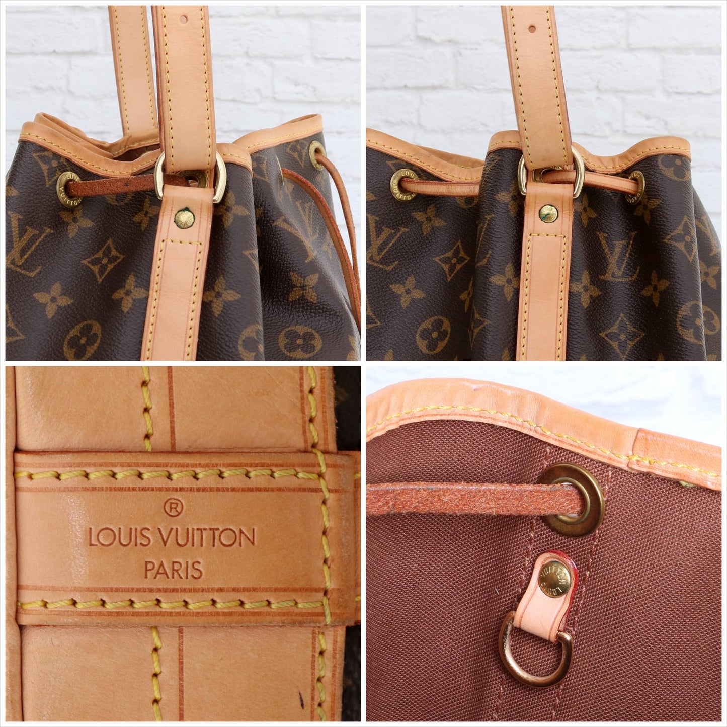 Louis Vuitton Noé Monogram Shoulder Bag Bucket Bag