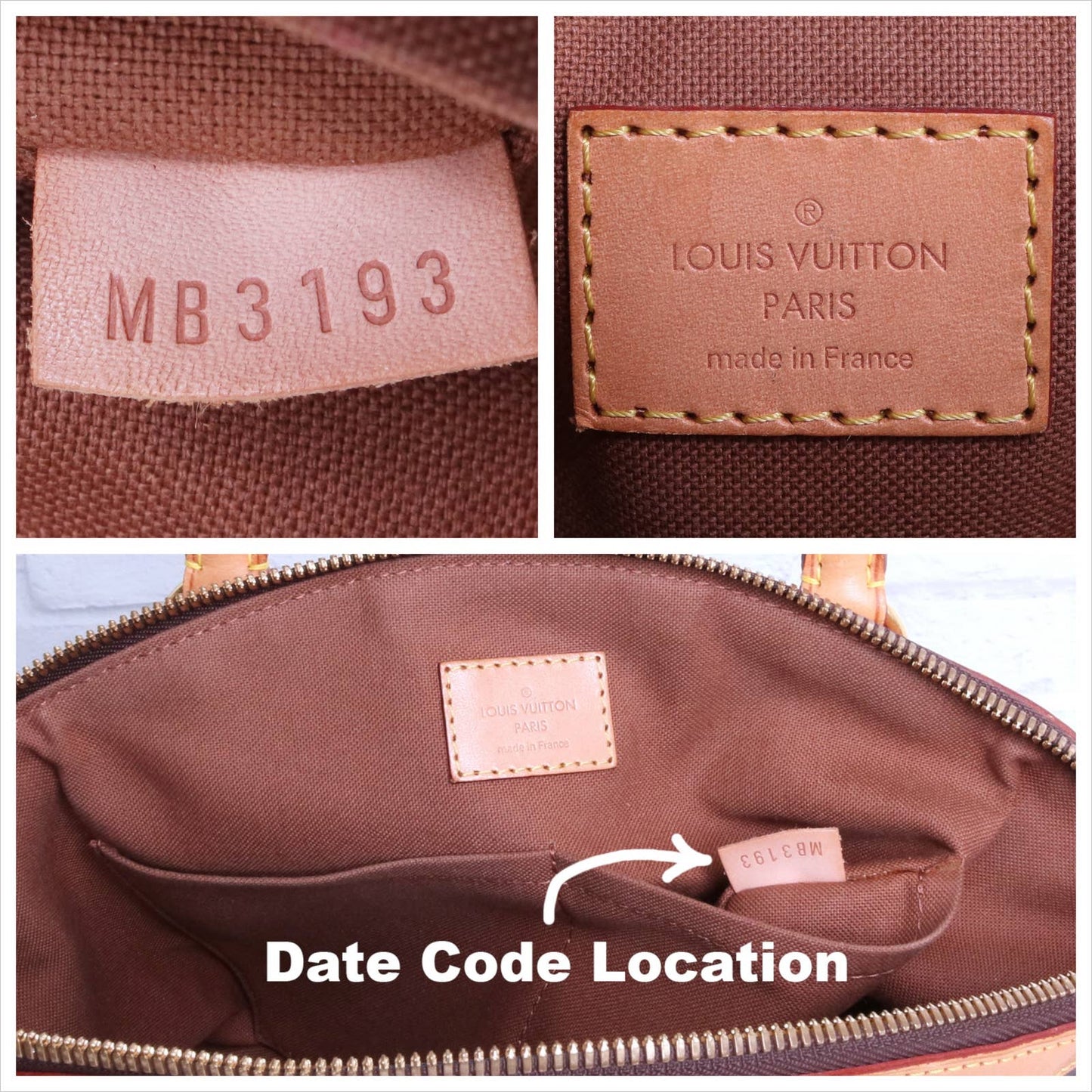 Louis Vuitton Tivoli PM Monogram Satchel with Dust Bag & Box