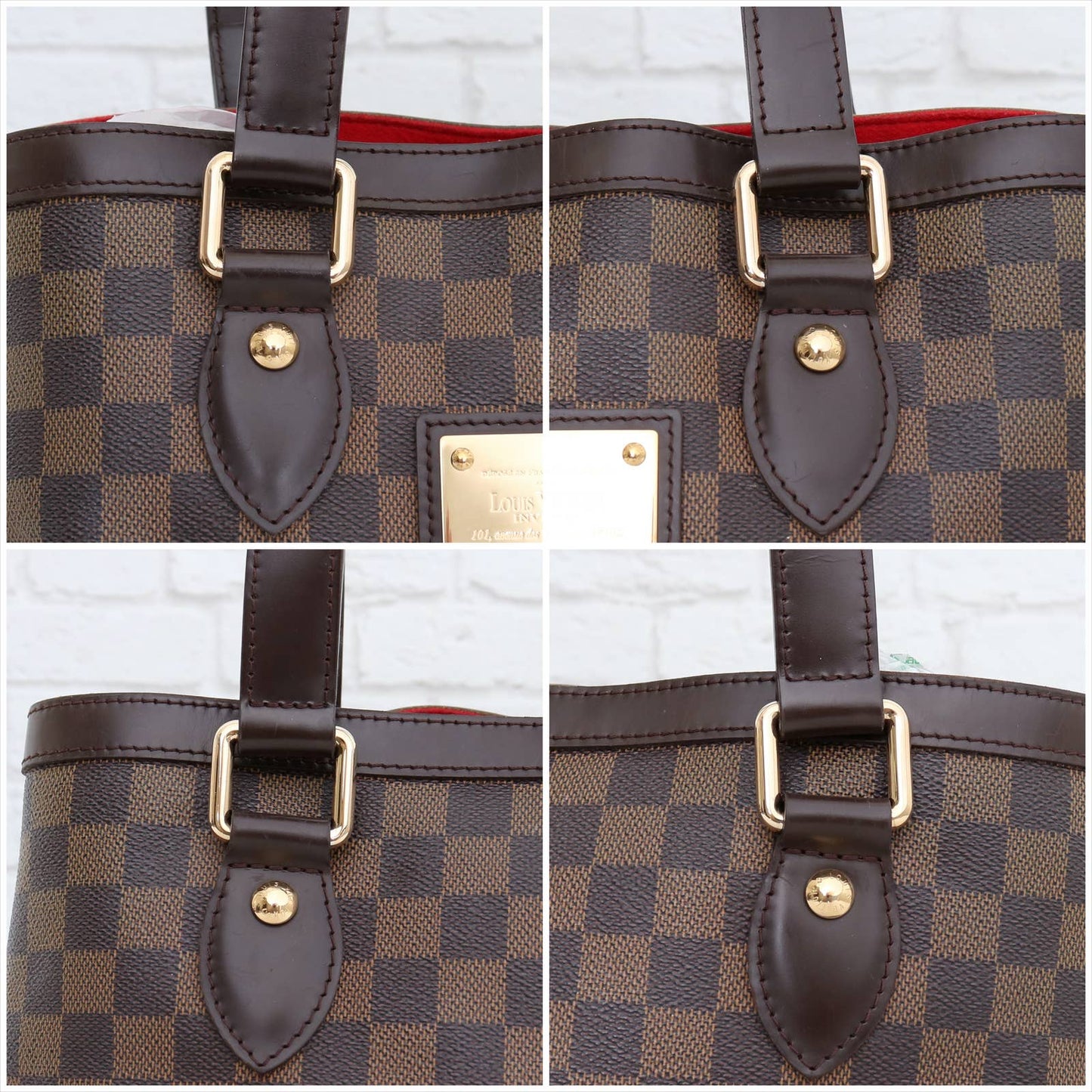 Louis Vuitton Hampstead PM Damier Ebene Tote