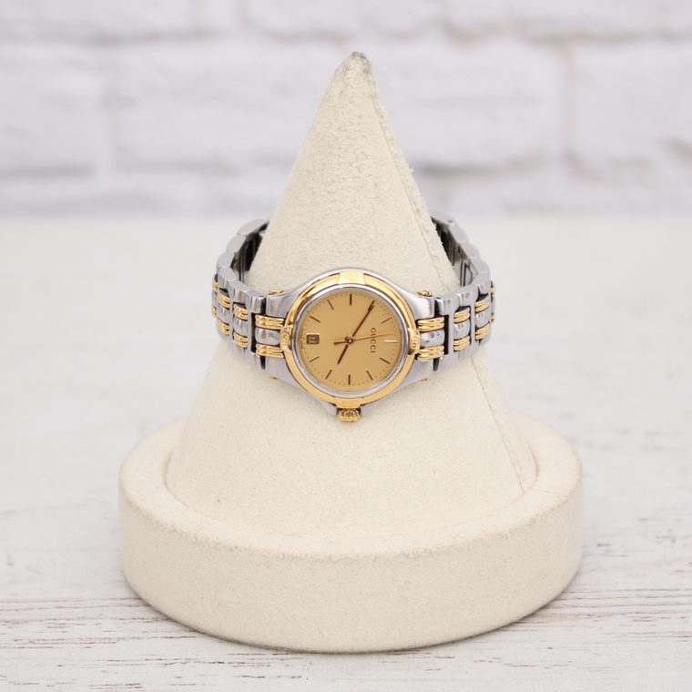 Gucci two-tone watch